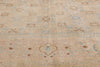 9 x 13 Tan Vintage Persian Mahal Rug 61397