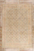 9 x 13 Tan Vintage Persian Mahal Rug 61397