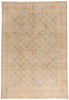 9 x 13 Tan Vintage Persian Mahal Rug 61397