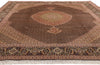 8 x 11 Black Vintage Persian Mahi Tabriz Rug 61436