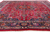10 x 12 - Red Vintage Persian Mashhad Rug - 75916