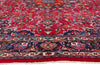 10 x 12 - Red Vintage Persian Mashhad Rug - 75916