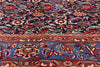 10 x 12 Navy Blue Vintage Persian Mashhad Rug 61432