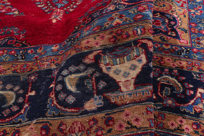 10 x 12 Vintage Persian Mashhad Rug 79261