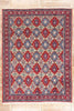 10 x 13 - Red Vintage Persian Mood Rug - 76779