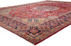 10 x 13 Red Vintage Persian Najafabad Rug 61543