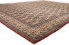 11 x 14 Ivory Vintage Persian Qum Rug 61545