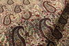 11 x 14 Ivory Vintage Persian Qum Rug 61545