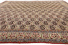11 x 14 Ivory Vintage Persian Qum Rug 61545