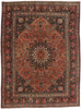10 x 13 Vintage Persian Mashhad Rug 75141