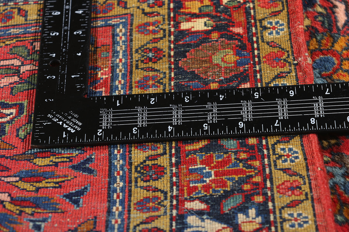 3 x 5 Vintage Persian Sarouk Rug 78929