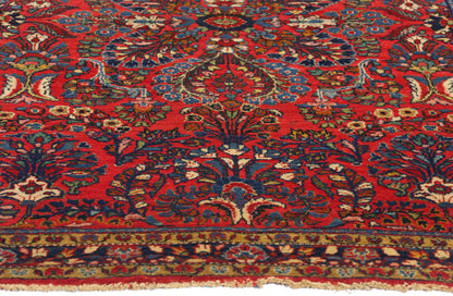 3 x 5 Vintage Persian Sarouk Rug 78929
