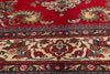 10 x 12 Red Vintage Persian Tabriz Rug 75766