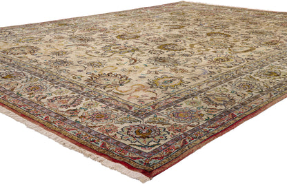 10 x 13 - Vintage Persian Tabriz Rug - 71929
