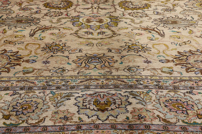 10 x 13 - Vintage Persian Tabriz Rug - 71929