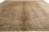 10 x 13 - Brown Vintage Persian Tabriz Rug - 75889