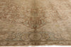 10 x 13 - Brown Vintage Persian Tabriz Rug - 75889