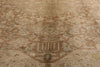 10 x 13 - Brown Vintage Persian Tabriz Rug - 75889