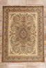 10 x 13 - Brown Vintage Persian Tabriz Rug - 76285