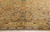 10 x 13 - Brown Vintage Persian Tabriz Rug - 76327