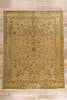 10 x 13 - Brown Vintage Persian Tabriz Rug - 76327