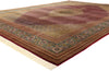 10 x 13 - Brown Vintage Persian Tabriz Rug - 76693