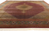 10 x 13 - Brown Vintage Persian Tabriz Rug - 76693