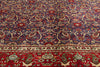 10 x 13 - Navy Blue Vintage Persian Tabriz Rug - 76331