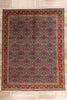 10 x 13 - Navy Blue Vintage Persian Tabriz Rug - 76331