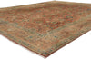 10 x 13 - Rust Vintage Persian Tabriz Rug - 76271