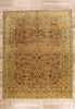 10 x 13 - Brown Vintage Persian Tabriz Rug - 76328