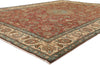 10 x 13 - Rust Vintage Persian Tabriz Rug - 76286