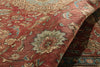 10 x 13 - Rust Vintage Persian Tabriz Rug - 76286