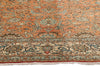 10 x 13 Rust Vintage Persian Tabriz Rug 75612
