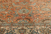 10 x 13 Rust Vintage Persian Tabriz Rug 75612