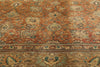 10 x 13 - Rust Vintage Persian Tabriz Rug - 76329