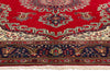 10 x 13 - Red Vintage Persian Tabriz Rug - 76485