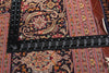 10 x 13 - Rust Vintage Persian Tabriz Rug - 76980