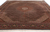 7 x 10 Navy Blue Vintage Persian Mahi Tabriz Rug 79330