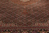 7 x 10 Navy Blue Vintage Persian Mahi Tabriz Rug 79330