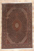 7 x 10 Navy Blue Vintage Persian Mahi Tabriz Rug 79330