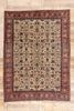 8 x 11 Beige Vintage Persian Tabriz Rug 61408