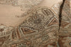 9 x 12 - Brown Vintage Persian Tabriz Rug - 75767
