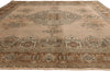 9 x 12 - Brown Vintage Persian Tabriz Rug - 75767