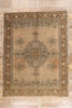 9 x 12 - Brown Vintage Persian Tabriz Rug - 75767