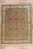 9 x 12 - Brown Vintage Persian Tabriz Rug - 76289