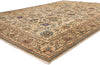 9 x 13 - Beige Vintage Persian Tabriz Rug - 76412
