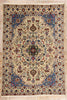 9 x 13 - Beige Vintage Persian Tabriz Rug - 71755