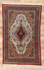 6 x 9 Vintage Persian Yazd Rug 78936