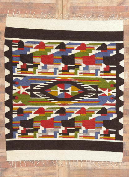 6 x 7 Vintage South American Kilim Rug 78926